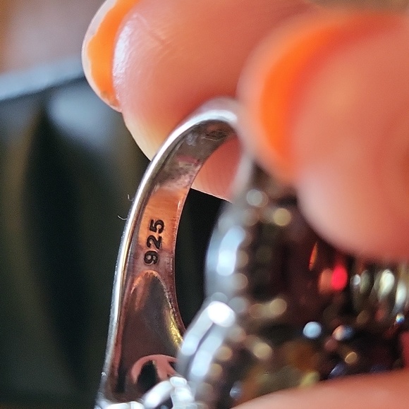 Effy Double Row Multicolor Oval GemStone Ring - Picture 8 of 9